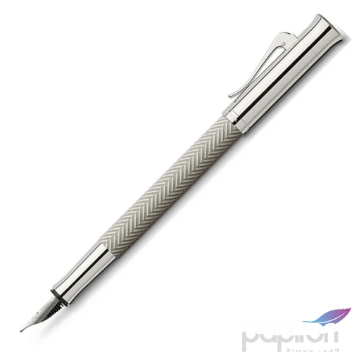Faber Castell töltőtoll GVFC Guilloche Ciselé ródium bevonatú világos szürke OM 146784