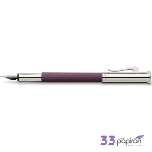 Faber Castell töltőtoll GVFC Guilloche ródium bevonatú liláskék F-es heggyel 145261
