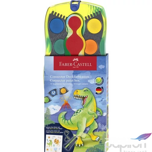 Faber Castell vízfesték 12db-os, Dinoszaurusz