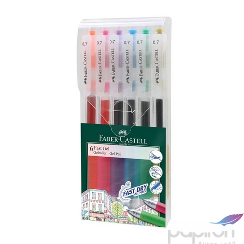 Faber Castell zseléstoll készlet 6db-os 0,7mm Fast 640908