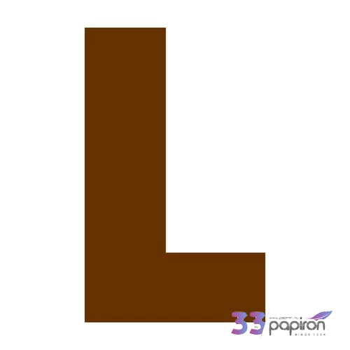 Fa betű L 45mm, 10 db/csomag