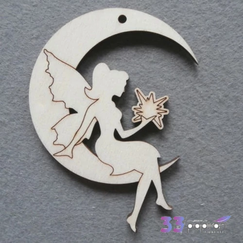 Fa figura tavaszi tündér 5 db/csomag 463