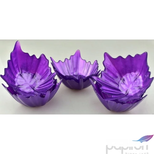 Tál Fagylaltos-gyümölcsös 13cm, fém lila