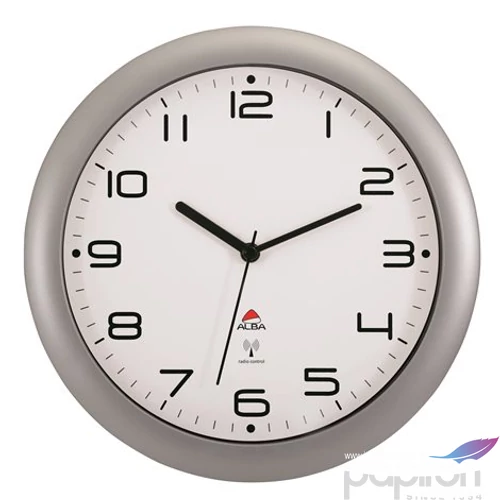 Falióra Alba LCD-s 22x20cm Ezüst BHORNEWRCE