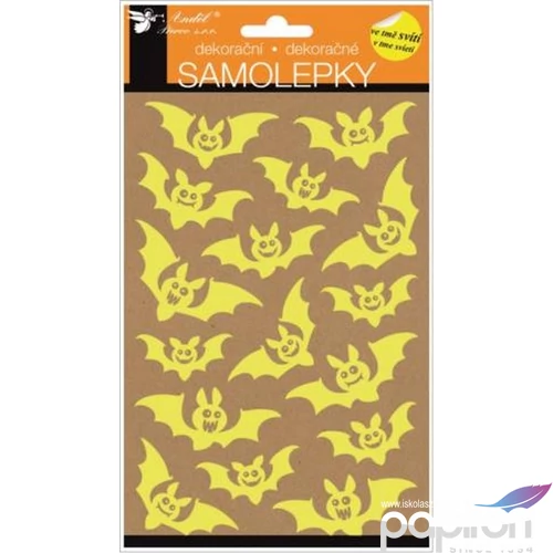 Falmatrica halloween denevér 14x25cm
