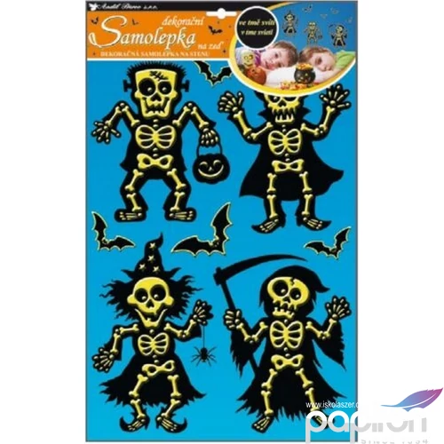 Falmatrica Halloween világítós, 47x29cm