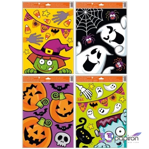Ablakmatrica Halloween 30x42cm