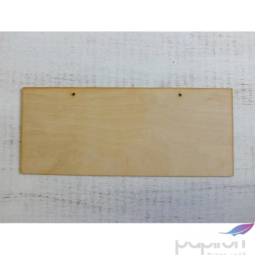 Fatábla felirat tábla, tégla forma 28cmx11, 5cmx3mm
