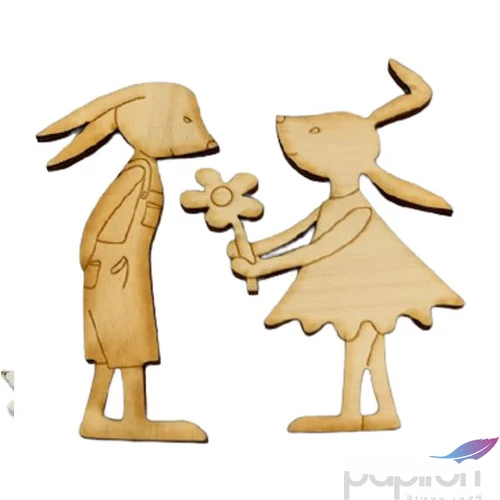 Fatábla figura Nyuszilány