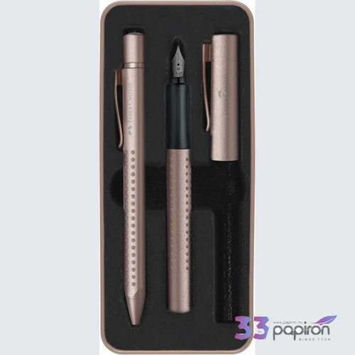 FC-Töltőtoll+Golyóstoll Grip Edition 2db-os készlet réz rózsa 201525