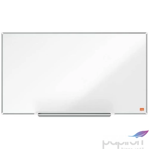 Fehértábla mágneses NanoClean felületű,széles képarány 32"/71x40 cm, alumínium keret Nobo