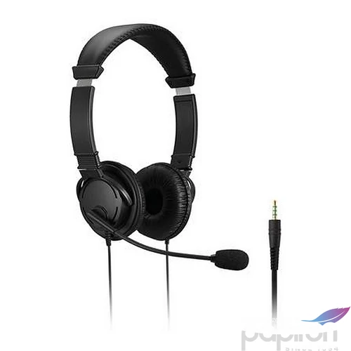 Fejhallgató mikrofonnal 3,5mm jack KENSINGTON 
