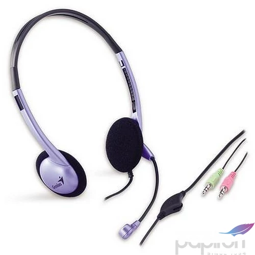 Fejhallgató mikrofonnal GENIUS HS-02B 