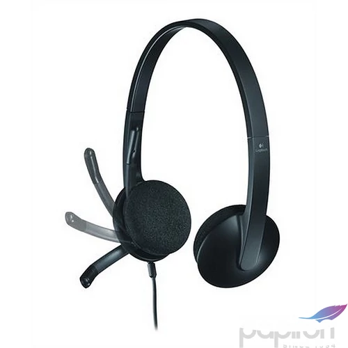 Fejhallgató mikrofonnal USB csatlakozás LOGITECH H340
