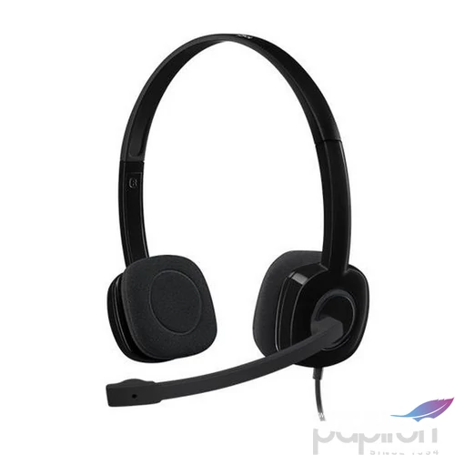 Fejhallgató mikrofonnal vezetékes LOGITECH H151 
