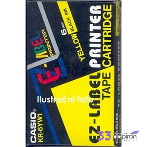 Feliratozó szalag Casio CASIO XR/KR-6WE1 Feliratozógéphez szalagok