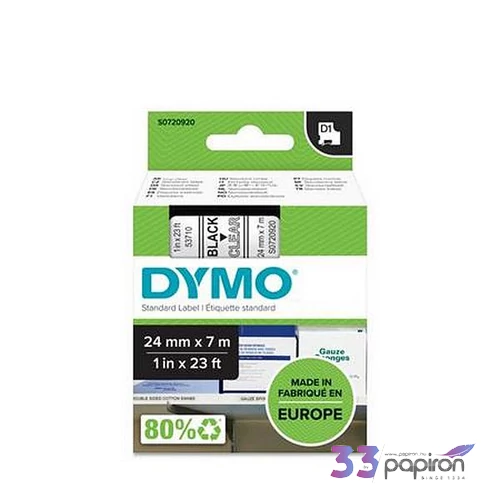 Feliratozógép szalag 24mm x 7 m, DYMO 