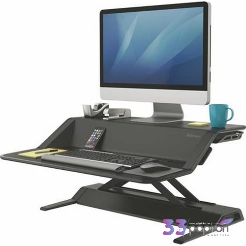 FELLOWES Lotus munkaállomás Ülő/álló fekete, 7901