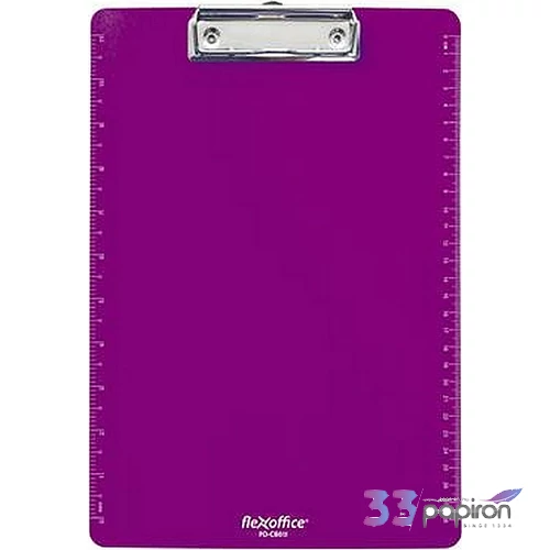 Felírótábla A4 Flexoffice műanyag lila FLEXOFFICE FO-CB011PURPLE