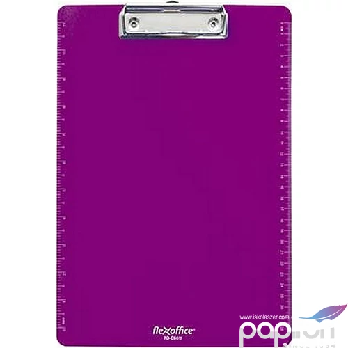 Felírótábla A4 Flexoffice műanyag lila FLEXOFFICE FO-CB011PURPLE