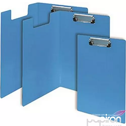 Felírótábla fedeles Flexoffice A4 műanyag kék Irodai kiegészítők FLEXOFFICE FO-CB03