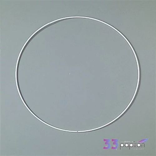 Fém karika fehér EFCO 25cm