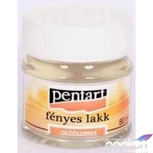Fényes lakk oldószeres 50ml Pentart 9409