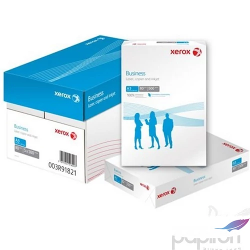 Fénymásolópapír A3 XEROX Bussines A3 80gr 500ív/csomag