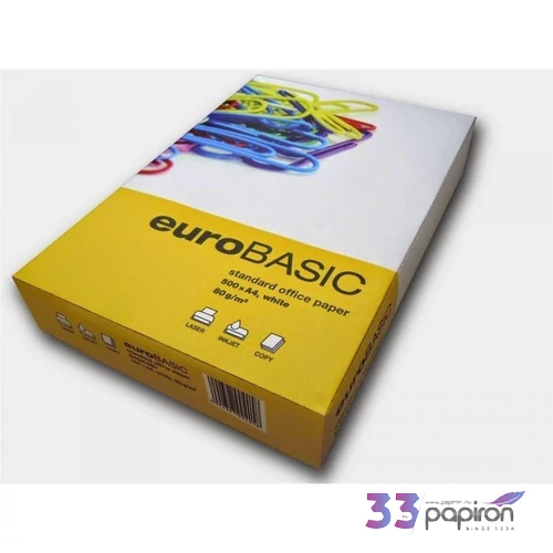 Fénymásolópapír A4 Eurobasic 80gramm 500 ív/csomag