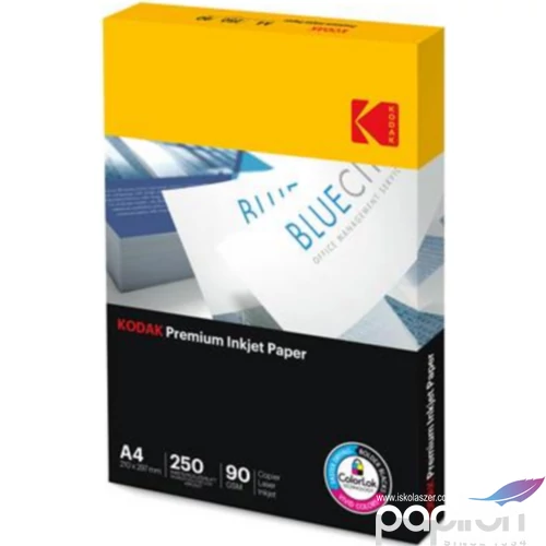FénymásoLópapír A4 Kodak A4 90g Premium Inkjet 250 ív/csomaga