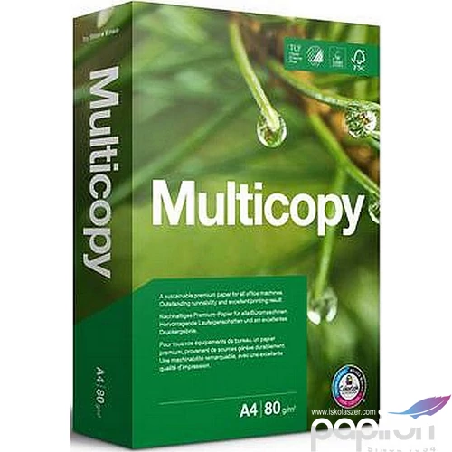 FénymásoLópapír A4 Multicopy Multicopy A4 80 g 500 ív/csomag
