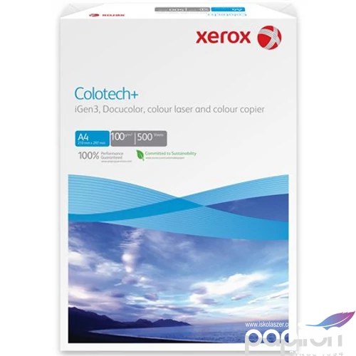 Fénymásolópapír A4 XEROX Colotech 100gr 500lap/csom