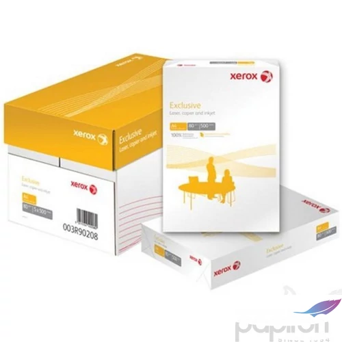 Fénymásolópapír A4 XEROX Exclusive 80gr 500lap/csom