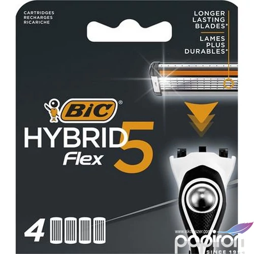Férfi borotvabetét BIC HYBRID 5 