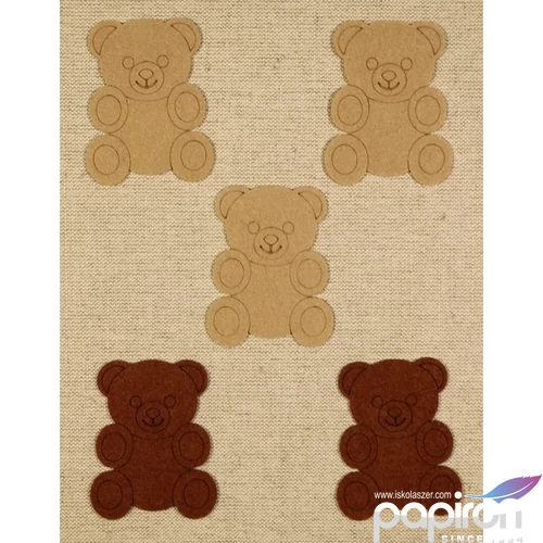 Filcfigura - Maci () 5db/cs, kb.: 6,5cm 