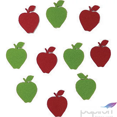 Filcfigura - mini alma kb. 3,5cm- 10db csomag 