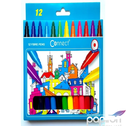 Filckészlet 12-es Connect 305596 GTG: 000026358 marker, filctoll, rostiron