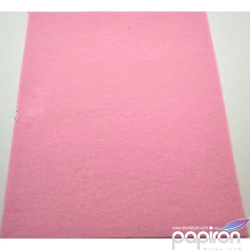 Filclap 40x50cm 2mm világos rózsaszín 2mm