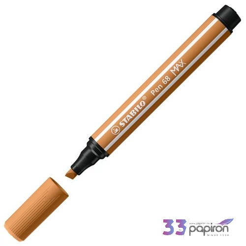 Filctoll 1-5mm Stabilo vágott hegy, Pen 68 MAX, sötét okker TST76889