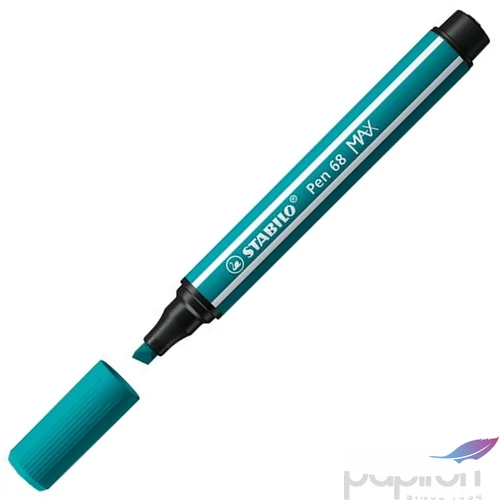 Filctoll 1-5mm Stabilo vágott hegy, Pen 68 MAX, türkizkék TST76851