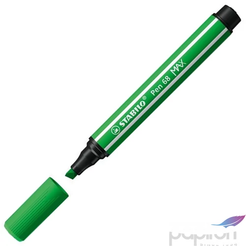 Filctoll 1-5mm Stabilo vágott hegy,Pen 68 MAX, levélzöld TST76843