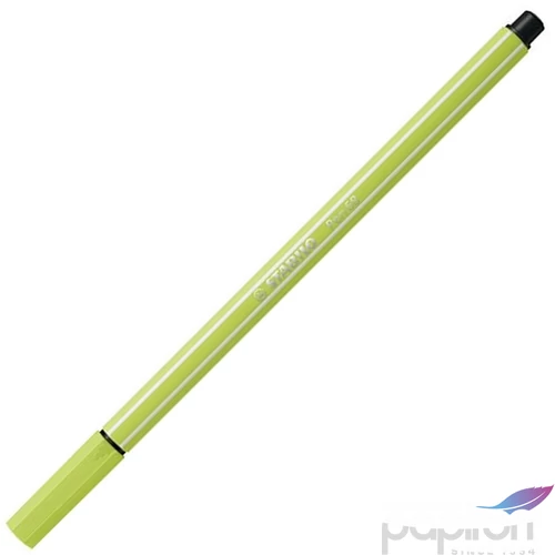 Filctoll 1mm Stabilo Pen 68, limezöld TST68141