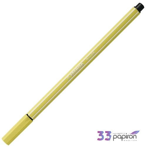Filctoll 1mm Stabilo Pen 68, mustár TST68671