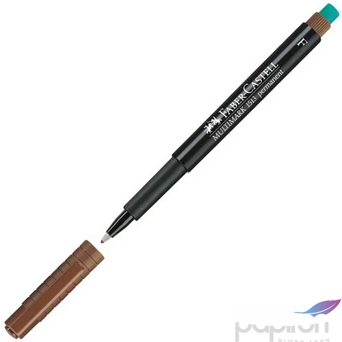 Faber-Castell alkoholos filc 1513 F fóliaíró filc, 0,6mm barna 151378