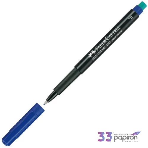 Faber-Castell alkoholos filc 1513 F fóliaíró filc, 0,6mm kék 151351