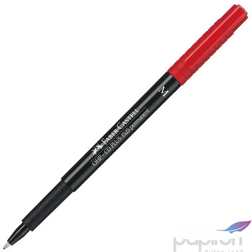 Faber-Castell alkoholos filc 1525 M fóliaíró filc, alkoholos piros 152521