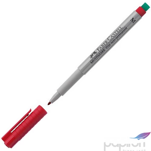 Faber-Castell filctoll, marker 1526 M fóliaíró filc piros 1mm rostiron 152621