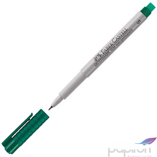 Faber-Castell filctoll, marker 1524 S fóliaíró filc zöld 0,4mm rostiron 152463