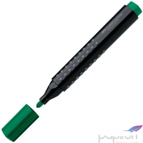 Faber-Castell alkoholos filc Grip 1504 kerek hegyű zöld 150463