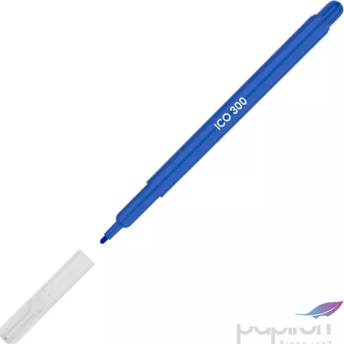 Filctoll ICO 300 kék 1mm vízbázisú filctoll marker, filctoll gyerekeknek